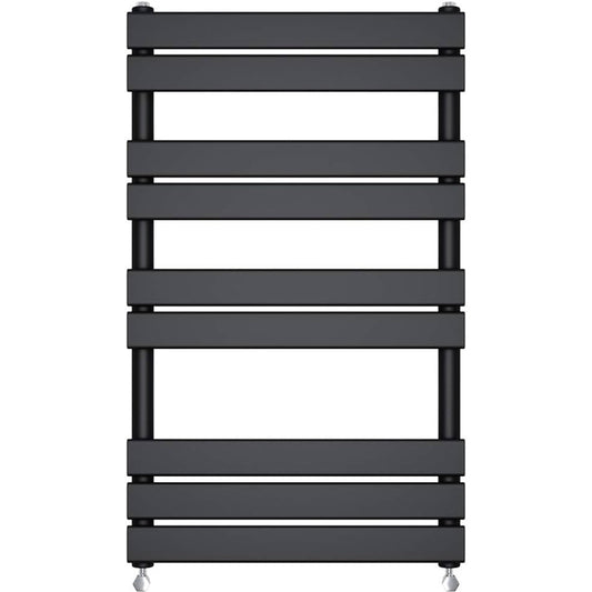 1000 x 600 mm Flat Panel Modern Heated Towel Rail Anthracite Radiator